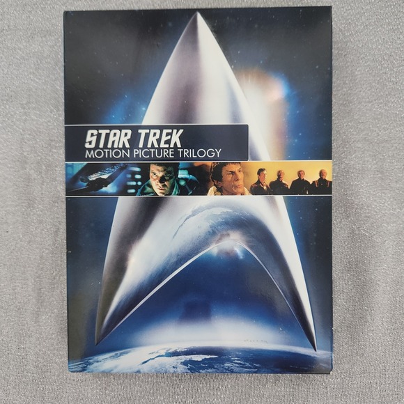 Paramount Pictures Other - Star Trek‎ Motion Picture Trilogy DVD Set II III IV Wrath of Khan Spock 2009